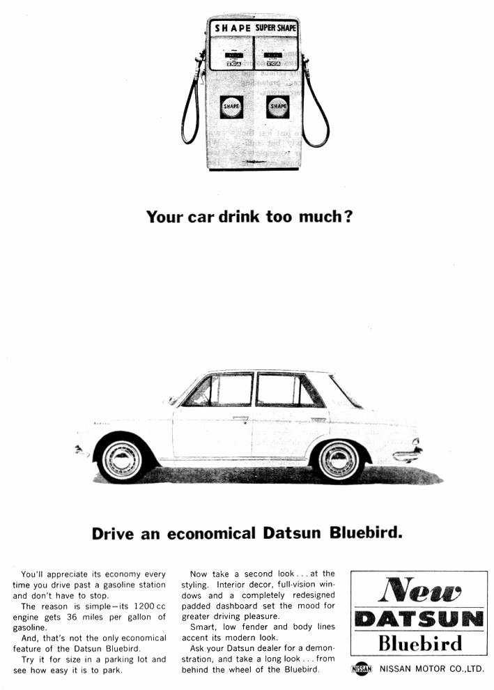 1964 Datsun Bluebird 4 Door
